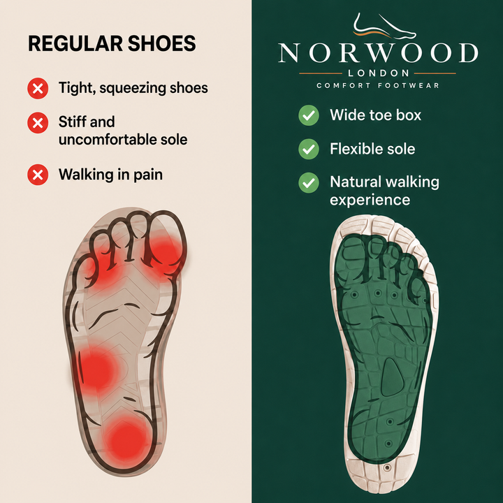 Elena Barefoot Orthopaedic Trainers