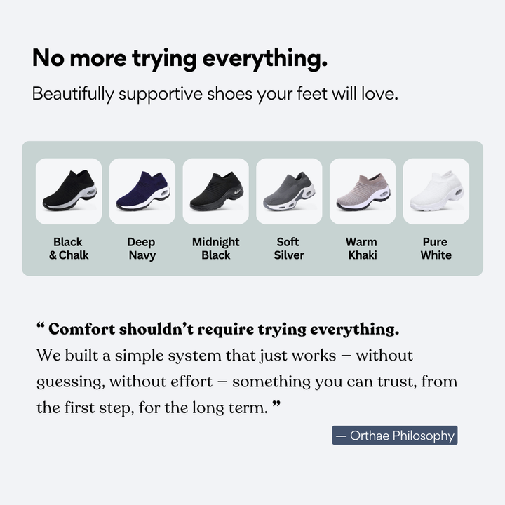 Diana | Orthopedic No-Lace Air Shoes